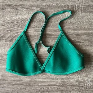 Hoaka emerald bikini top NWOT